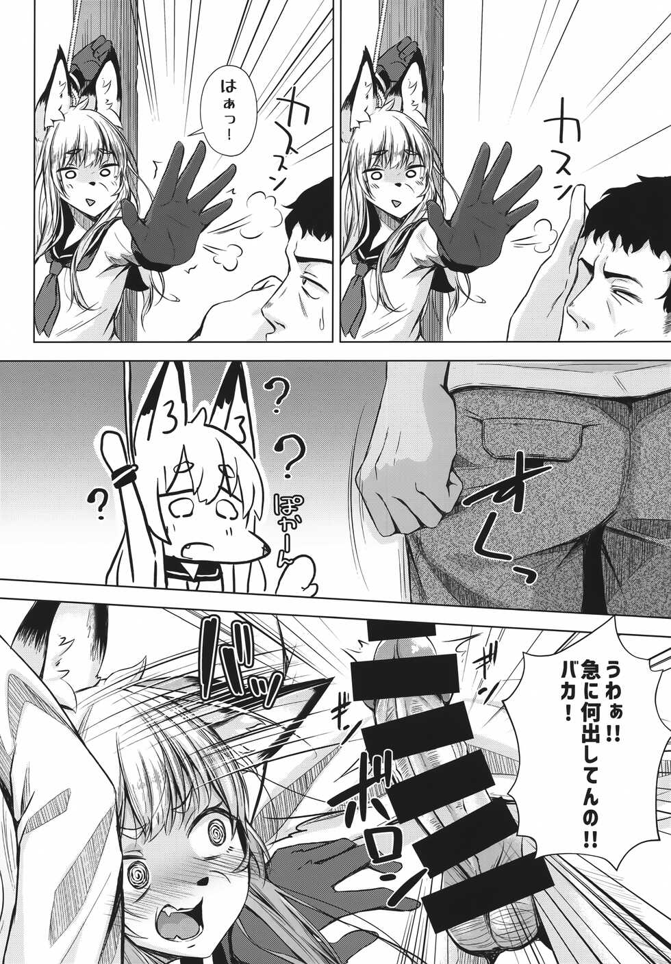 (C100) [Yaku 40 Man Sarad (Peruri)] Fox Hunter Takashi - Page 8