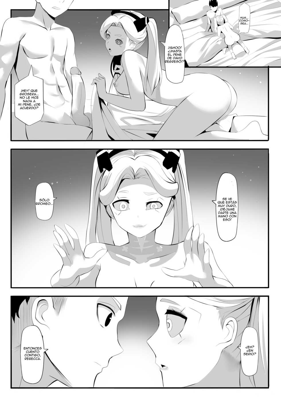 [Ginhaha] Rebecca ga Kitai Suru Nichijou - Rebecca in peace | La vida diaria que Rebecca espera -  Rebecca en paz (Cyberpunk: Edgerunners) [Spanish] - Page 4