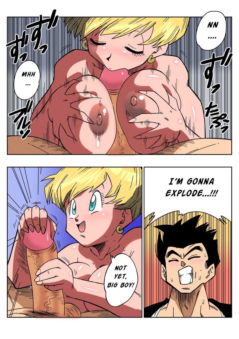 [Fix][Yamamoto] LOVE TRIANGLE Z Part 1-4 (Dragon Ball Z) [English] [Spoof translation] - Page 14