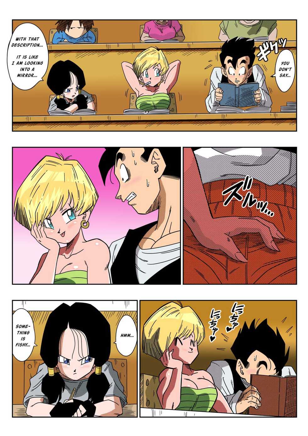 [Fix][Yamamoto] LOVE TRIANGLE Z Part 1-4 (Dragon Ball Z) [English] [Spoof translation] - Page 27