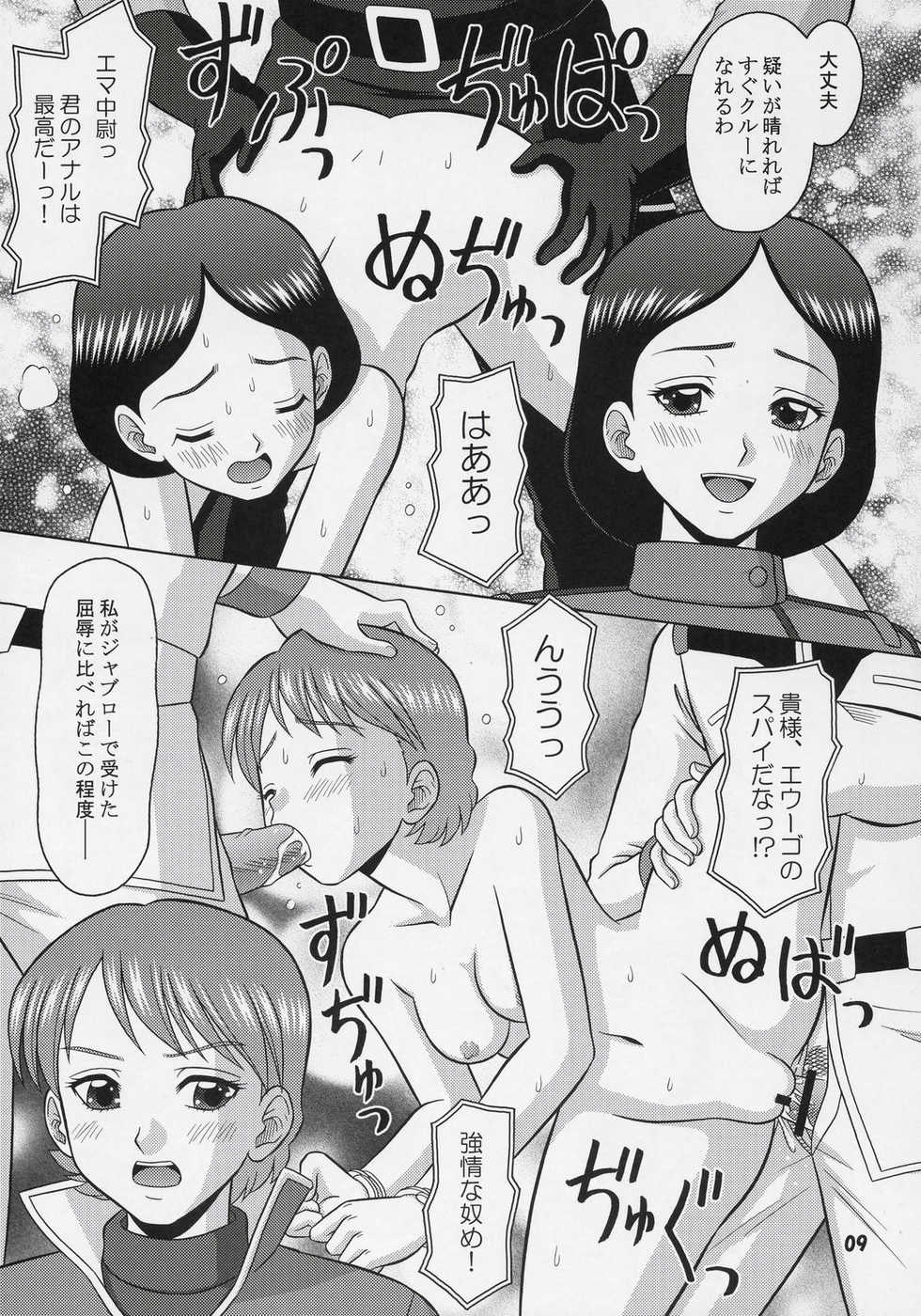 (C70) [Mr.OUTSIDE (Tomohara Michiya)] Z Koku o Koete (Zeta Gundam) - Page 8