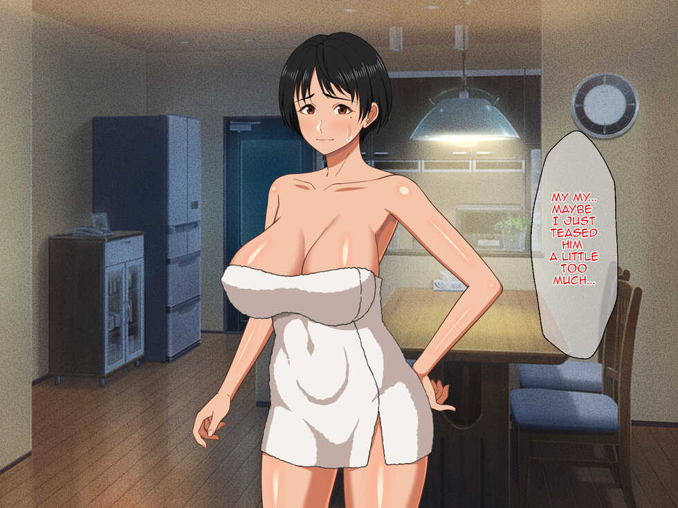 [Haruharutei (Haruharu)] Nakayoshi Boshi wa Otomari Date de Nakadashi Sex o suru | Close Mother and Son on an Overnight Date Have Creampie Sex[English][Amoskandy] - Page 12