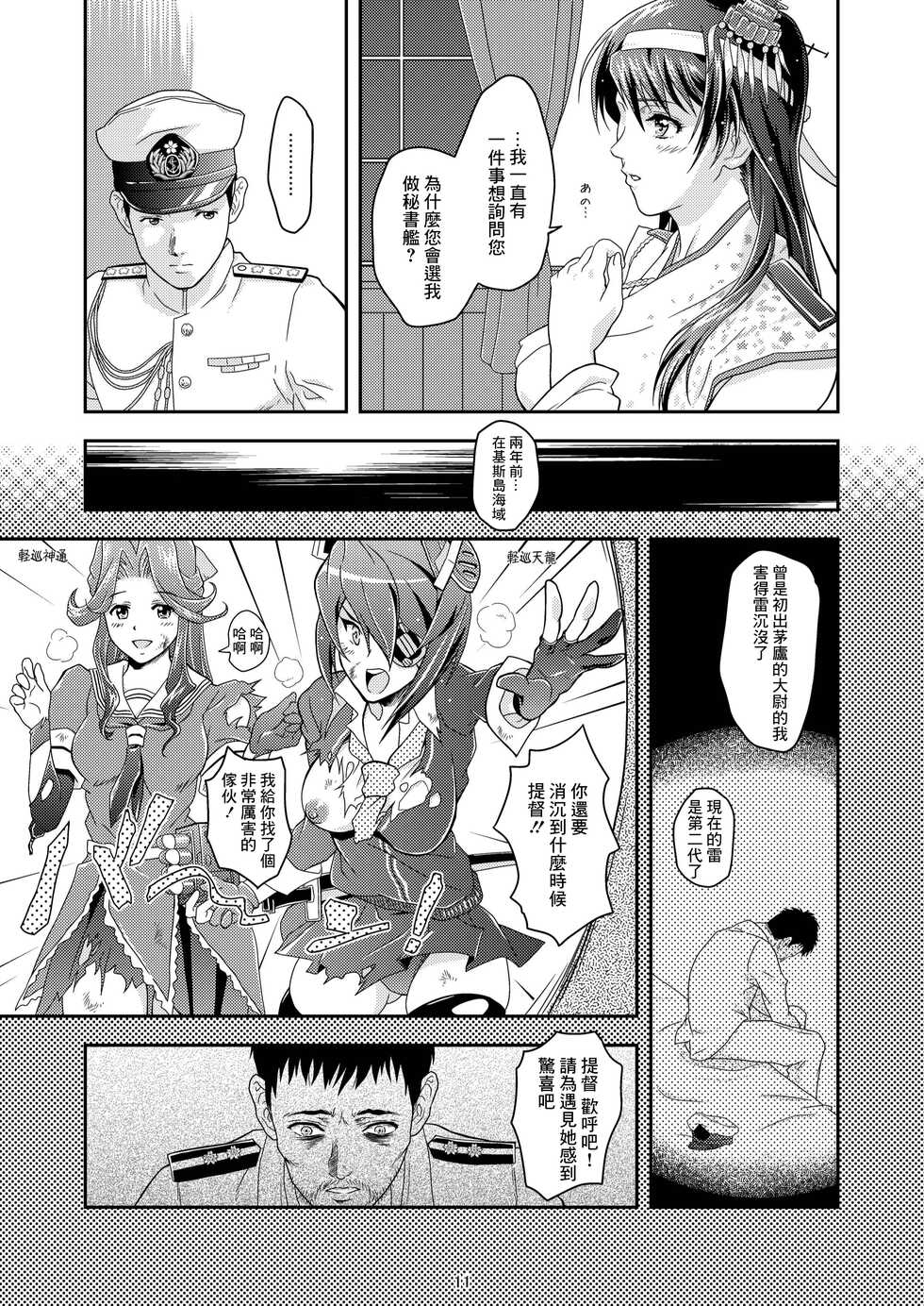 [Center Of Universe (NOLIA)] Touhou no Enbi (Kantai Collection -KanColle-) [Chinese] [Digital] - Page 9