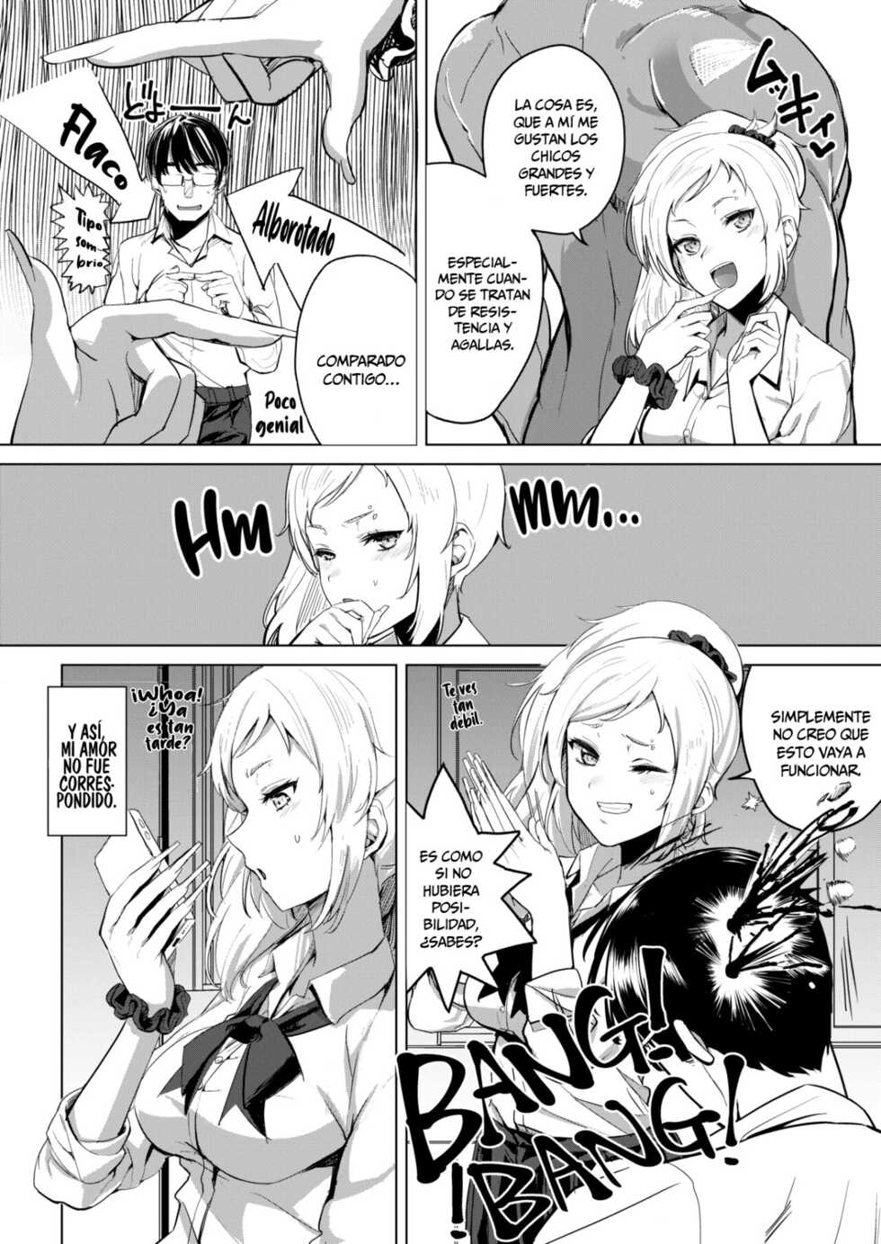 [Yanase Kotatsu] Gal Tra! - Gal x Training | ¡Gal Entrenamiento! (COMIC Kairakuten 2021-02) [Spanish] [Muslos no Sekai] [Digital] - Page 2