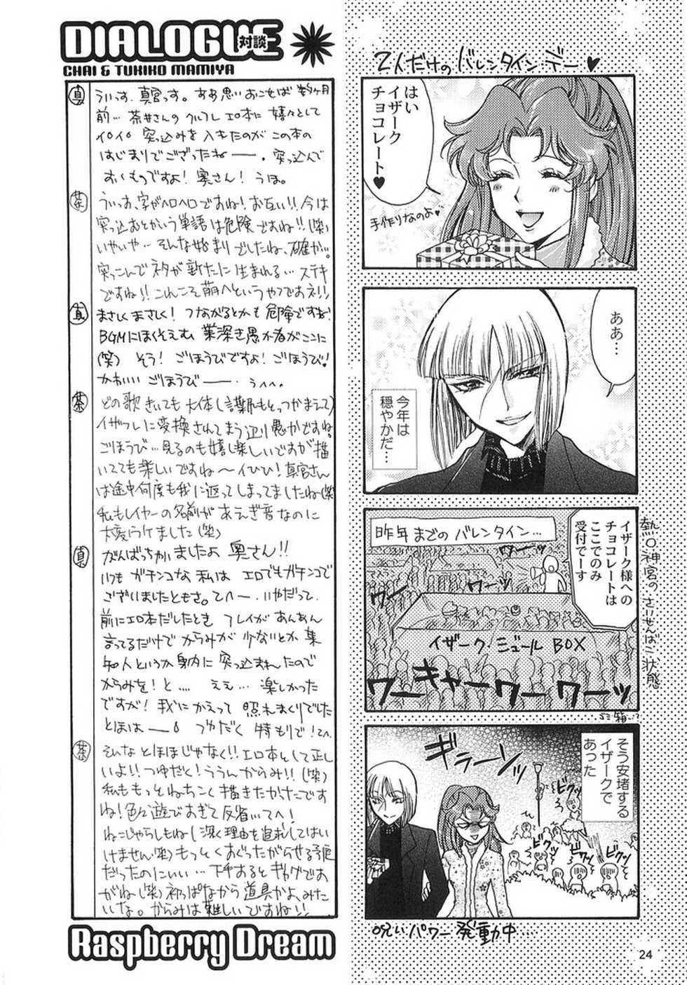 (SEED IMPACT 2nd) [ITALIAN RIX (CHAI, Mamiya Tsukiko)] Rasberry Dream (Gundam SEED) - Page 23