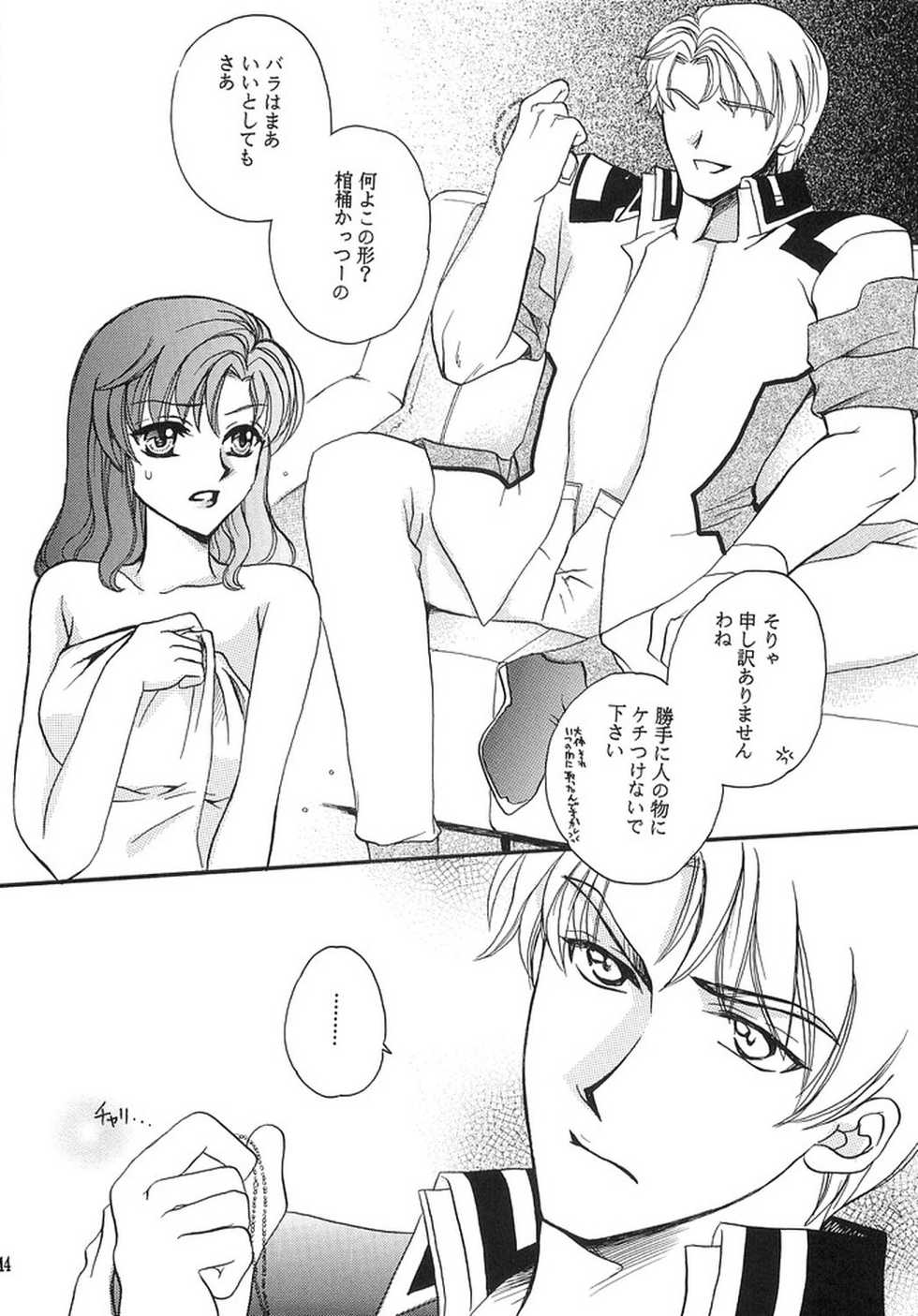 (C69) [LOVE ME DO (Imidas Nakamura, Satou Chiezou)]  HAPPY VANILLA REMIX (Gundam SEED DESTINY) - Page 13