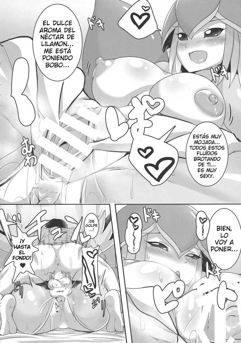[Kirishima Ayu] Lovey-Dovey Sex Life with Lilamon (COMIC1☆12) [8cm (Various)] EVOLUTION! (Digimon) [Spanish] - Page 6