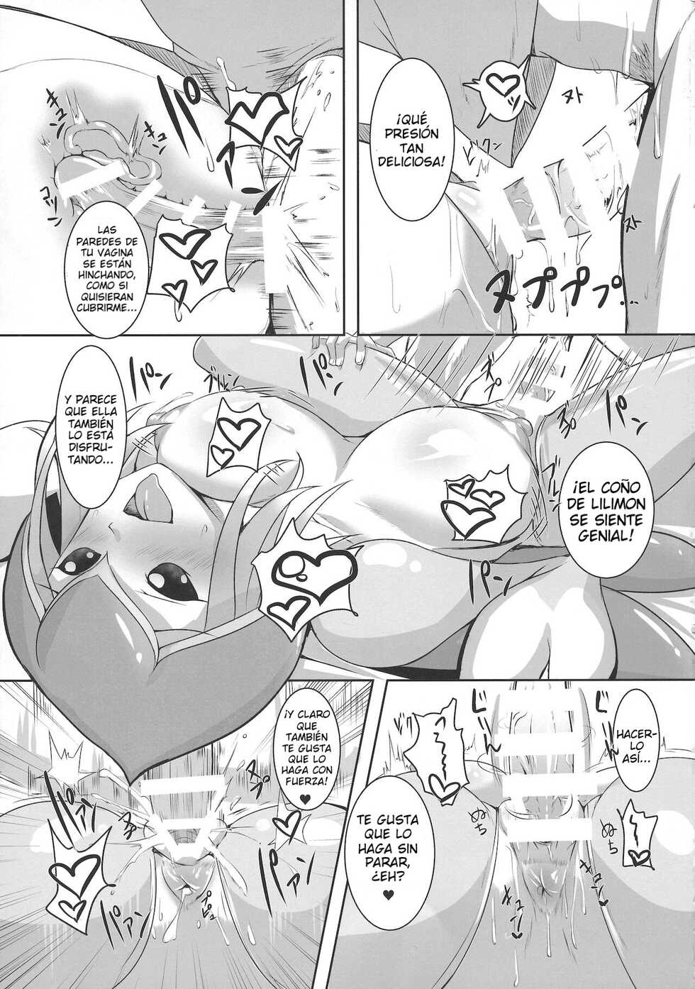 [Kirishima Ayu] Lovey-Dovey Sex Life with Lilamon (COMIC1☆12) [8cm (Various)] EVOLUTION! (Digimon) [Spanish] - Page 7