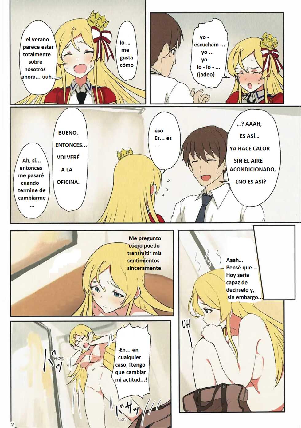 (C92) [UPA24 (Upanishi.)] AROMA DUET (The IDOLM@STER MILLION LIVE!) [Spanish] - Page 3