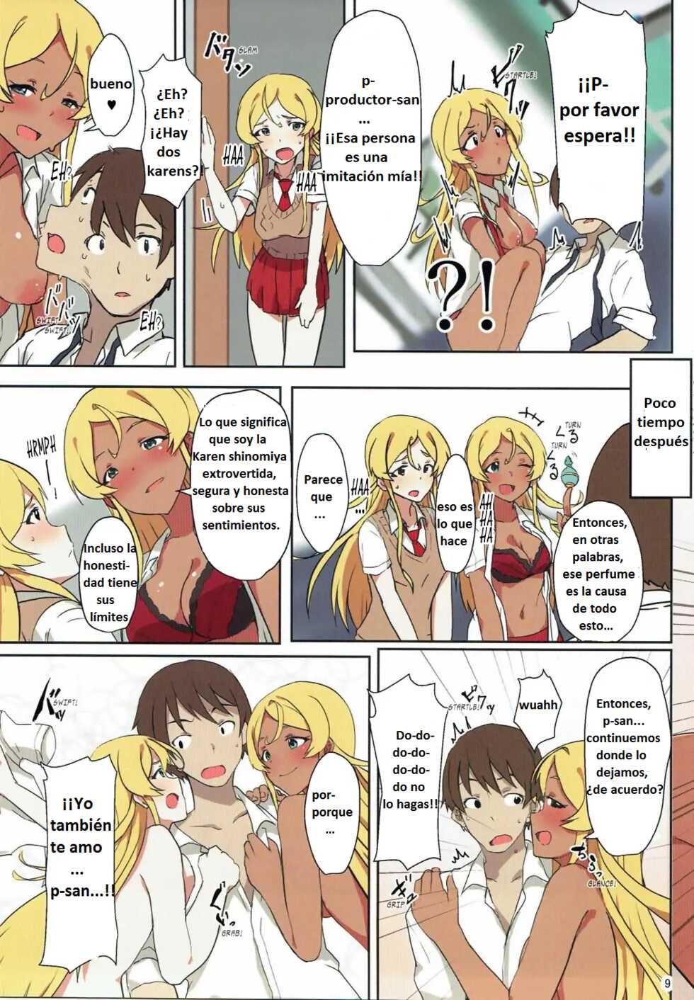 (C92) [UPA24 (Upanishi.)] AROMA DUET (The IDOLM@STER MILLION LIVE!) [Spanish] - Page 10
