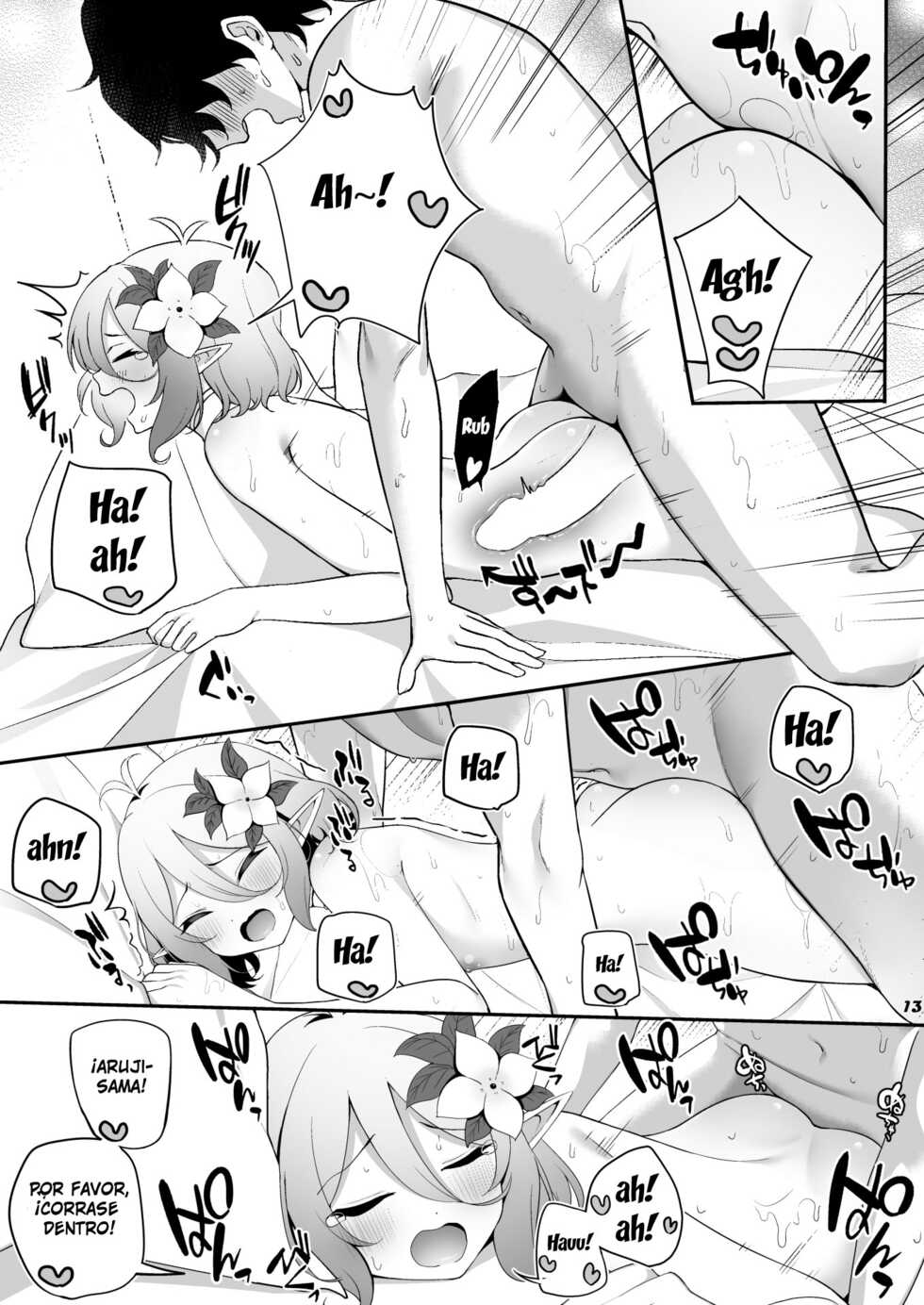 [Monokulolli (Otokura Ringo)] Kokkoro-chan ni Chouai o | Doing a Favor For Kokkoro-chan (Princess Connect! Re:Dive) [Spanish] [Digital] - Page 15