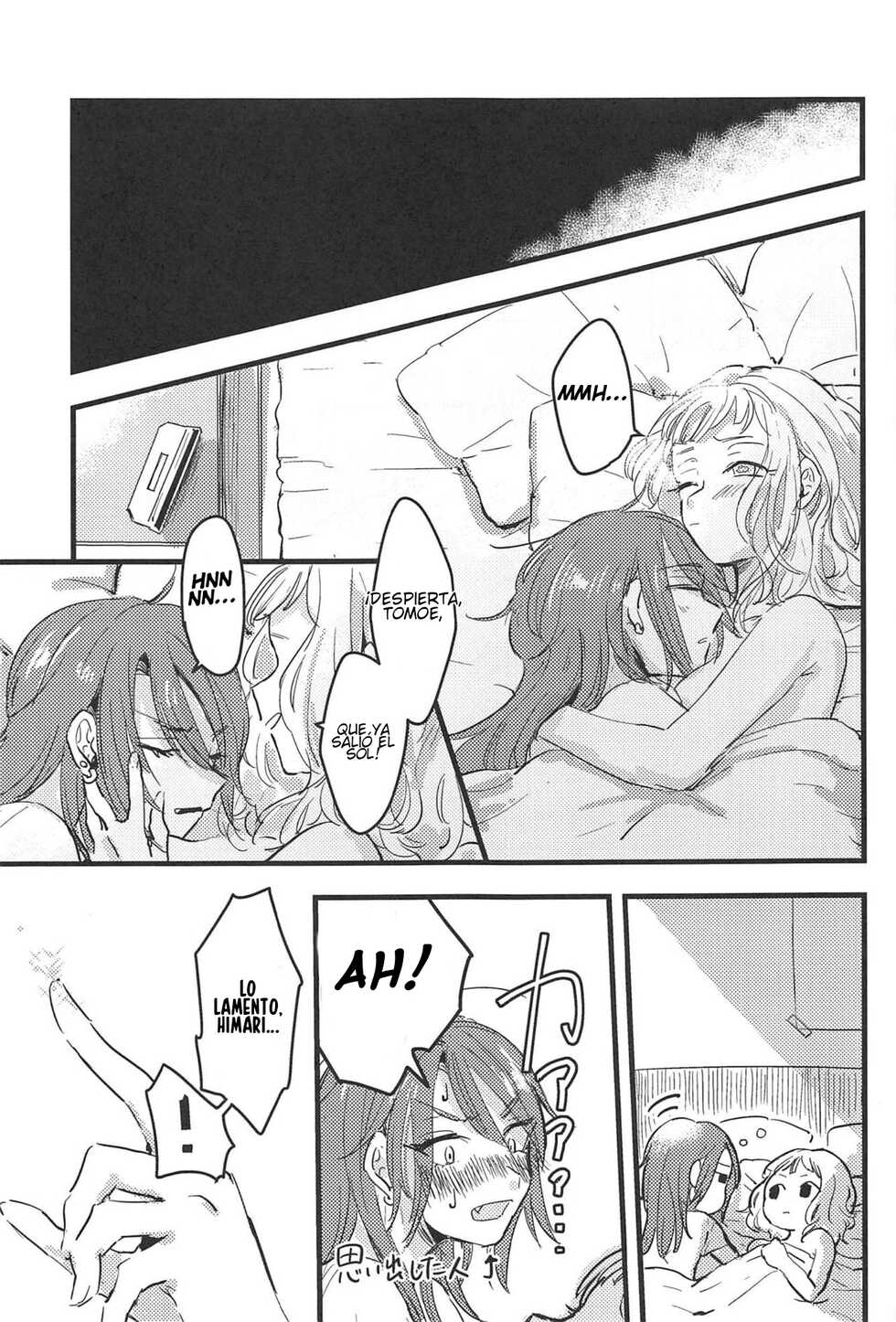 (BanG Dreamer's Party! 5th STAGE) [Doctorstop (Muto Soda)] 3-pun Tattara Meshiagare (BanG Dream!) [Spanish] [Biblioteca Yuri] - Page 18