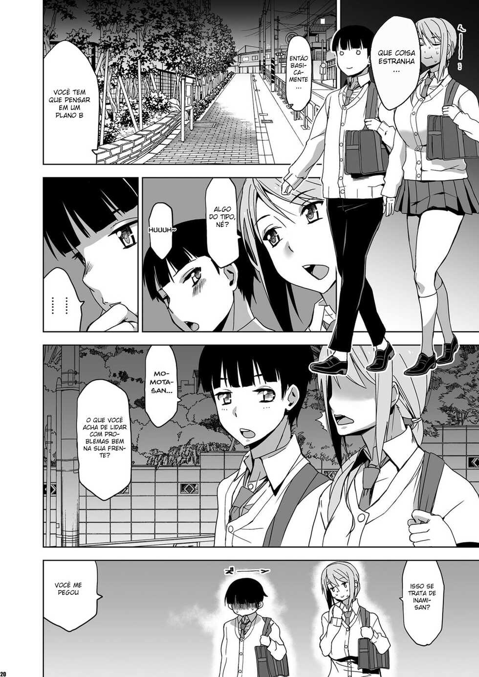 [HGH (HG Chagawa)] Kimi wa Yasashiku Netorareru 2 | Eu vou te dar um NTR gentil 2 [Portuguese-BR] [Mundo Hentai] [Digital] - Page 19