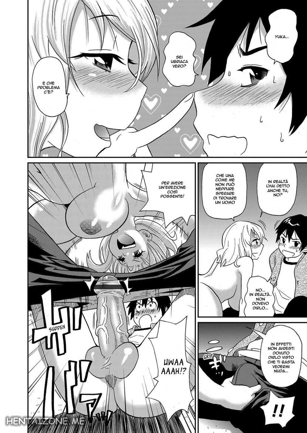 [John K. Pe-ta] Wakuwaku One-sans Ch. 1-7  |La Coinquilina Ch. 1-7 [Italian] - Page 10