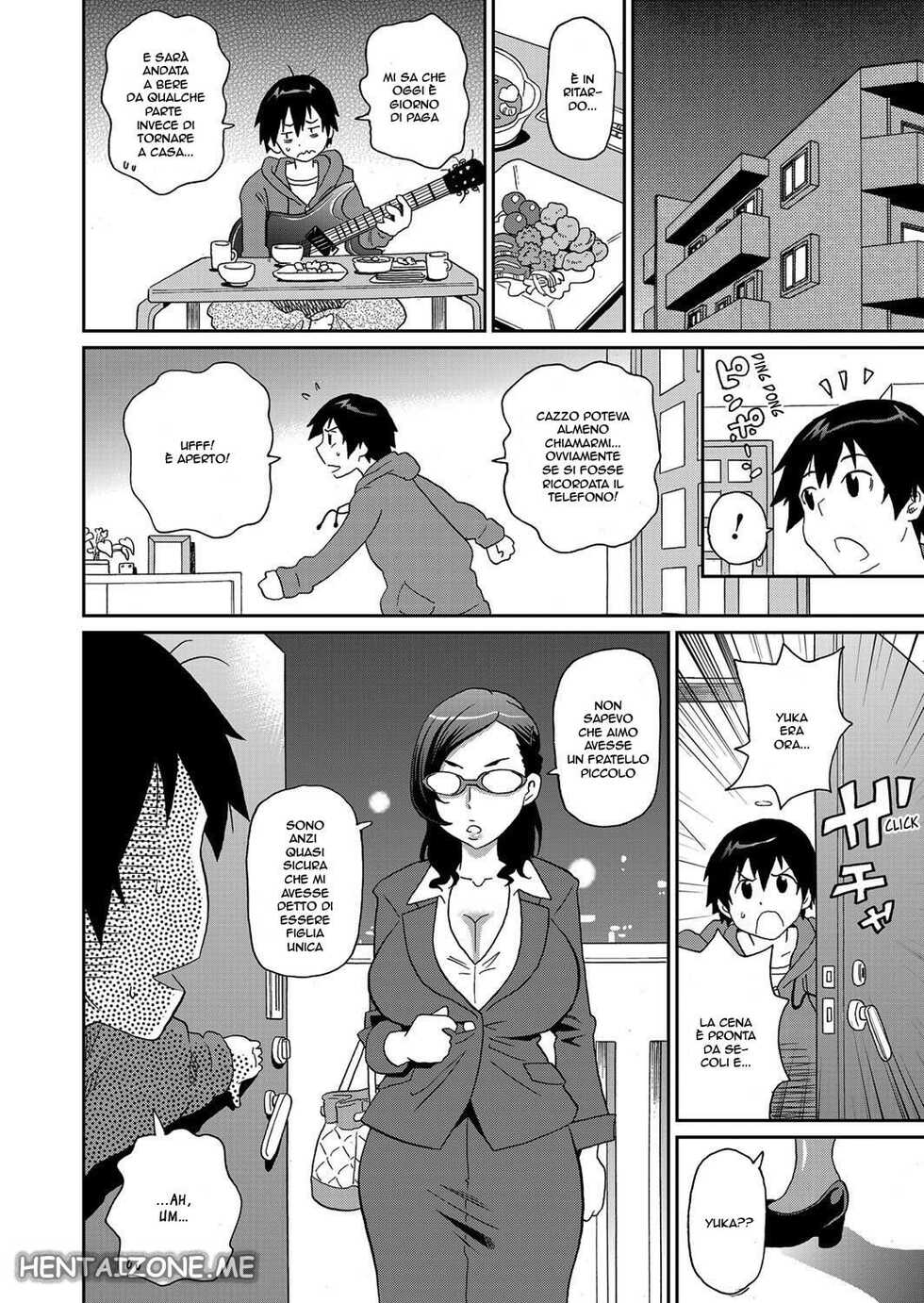 [John K. Pe-ta] Wakuwaku One-sans Ch. 1-7  |La Coinquilina Ch. 1-7 [Italian] - Page 26