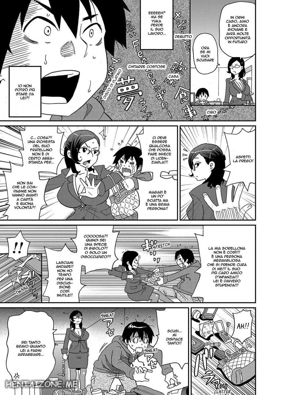[John K. Pe-ta] Wakuwaku One-sans Ch. 1-7  |La Coinquilina Ch. 1-7 [Italian] - Page 29