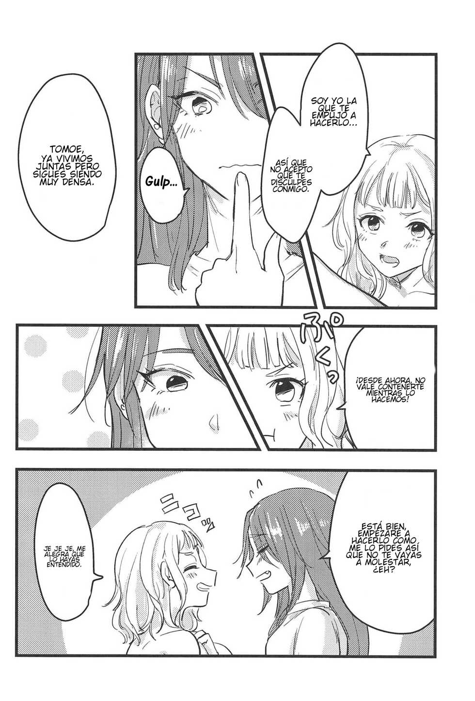 (BanG Dreamer's Party! 5th STAGE) [Doctorstop (Muto Soda)] 3-pun Tattara Meshiagare | Espere 3 minutos antes de servir (BanG Dream!) [Spanish] - Page 19