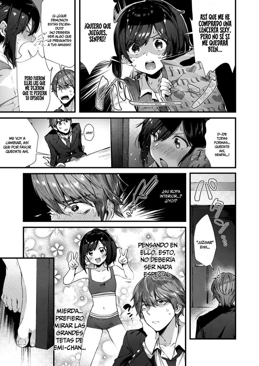 [Suihei Sen] Senpai ni shika Miserarenai! (COMIC ExE 12) [Spanish] [Digital] - Page 3