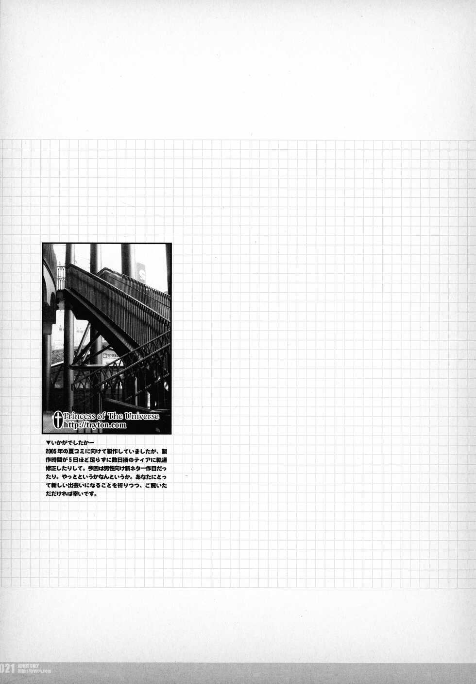 [TRYTON (YASUTOMO, HG Chagawa)] Hound Phantazma -Princess of The Universe #01- - Page 21