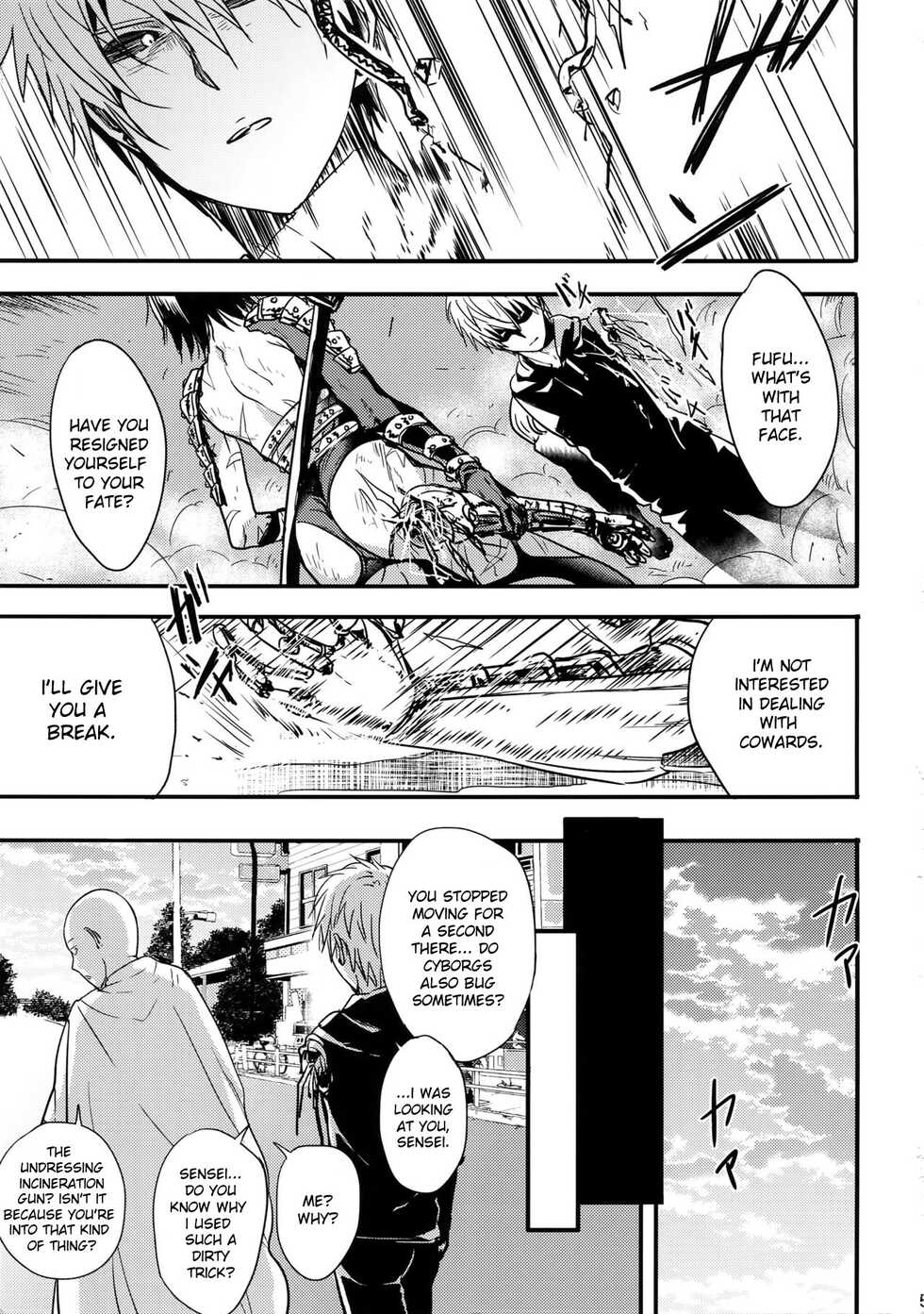 [orz (3u)] Like a Cat (One Punch Man) [English] - Page 4