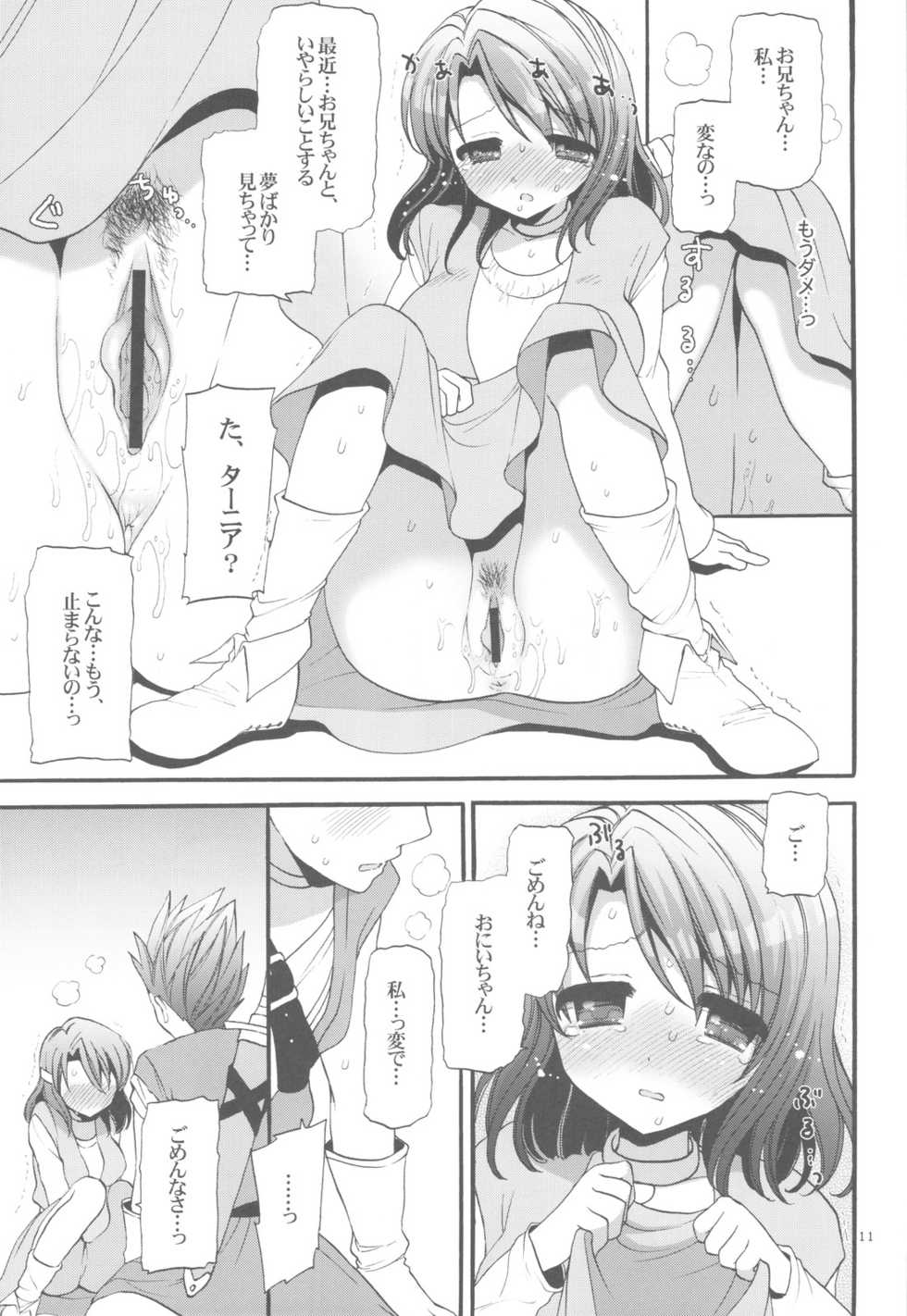 (COMIC1☆4) [CASMANIA (Mozuya Murasaki)] Dameda Ore Mou Imouto Shika Mienai...! (Dragon Quest VI) - Page 11