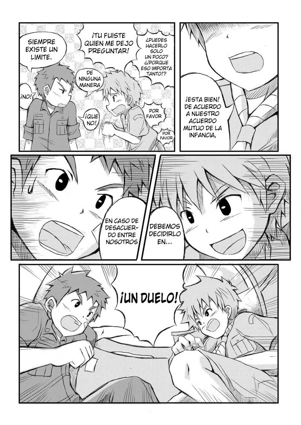 [Beater (DAIKUNG)] Duel [Spanish] [Yuuki Hachiken] [Decensored] - Page 8