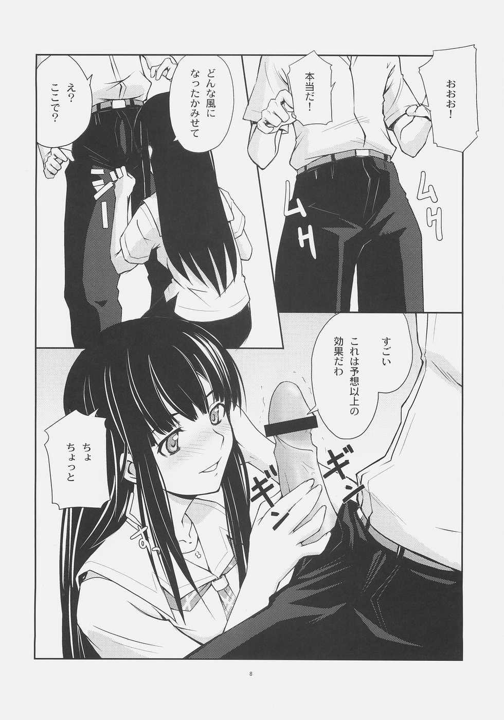 (C71) [Tsurukiya (Mutsuki Ginji)] Tensai Jikken (KiMiKiSS) - Page 7