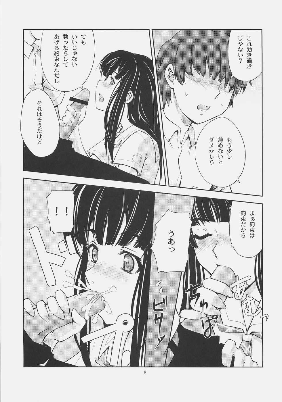 (C71) [Tsurukiya (Mutsuki Ginji)] Tensai Jikken (KiMiKiSS) - Page 8