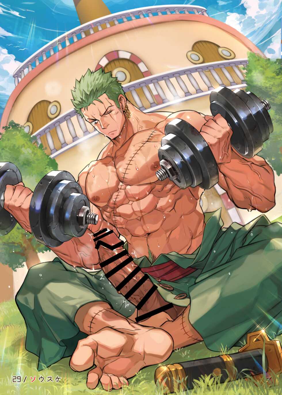 [Burning Soul (Various)] Roronoa Zoro Only Anthology 'Z' (One Piece) - Page 28