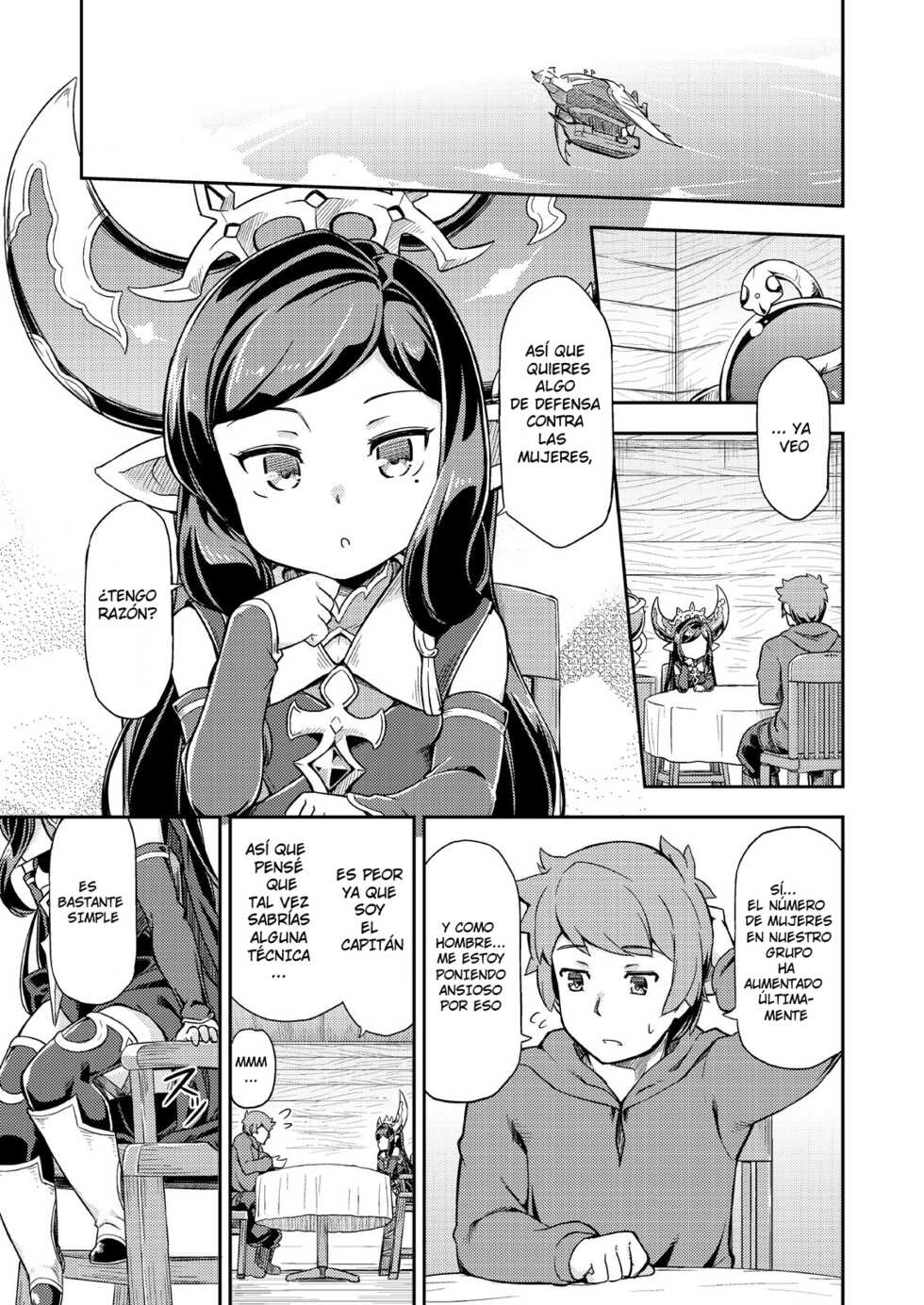 [SECREDER (Jingai Modoki)] Atarashii Fate Episode ga Arimasu! 2 (Granblue Fantasy) [Spanish] [Intruso] [Digital] - Page 4