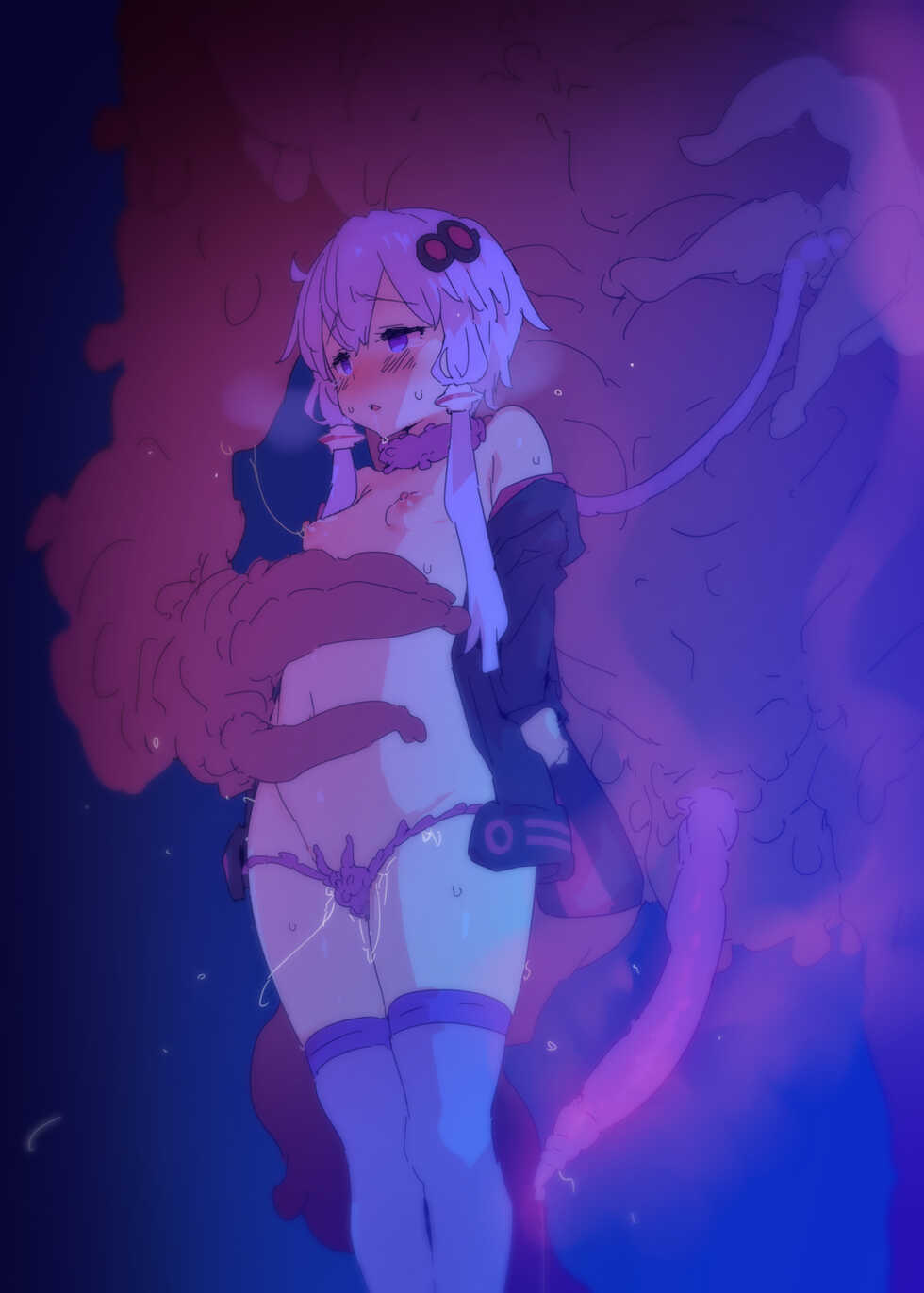 [Petenshi] 〇〇Nichi-go ni hitokata ni henyou suru shokushu isu to Yukari-san - Page 28