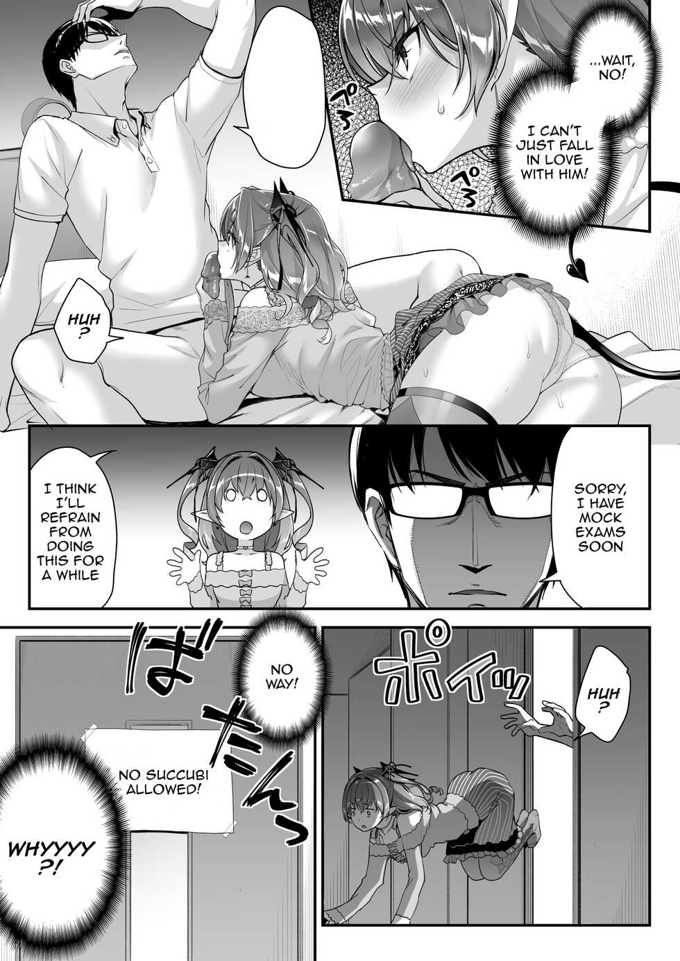 [Ichinose Land] Zako Succubus-chan wa Semen ga Hoshii no! | This Small Fry Succubus-chan Wants Your Sperm! [English] {Doujins.com} [Decensored] [Digital] - Page 16