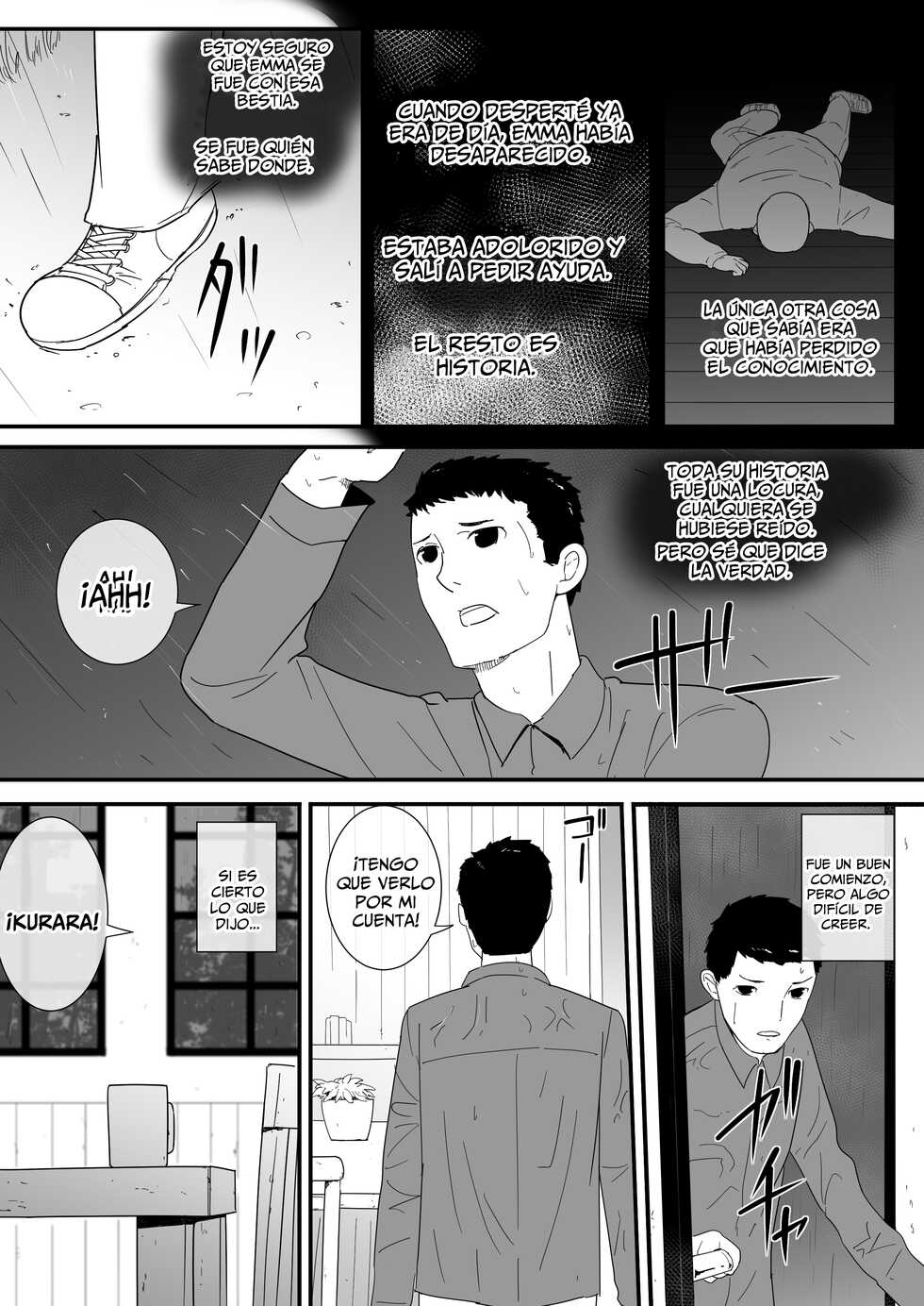 [Flare] Mesu ga Fusoku Shita Mori de wa Ningen no Mesu ga Osowareru [Spanish] [Lanerte] - Page 22