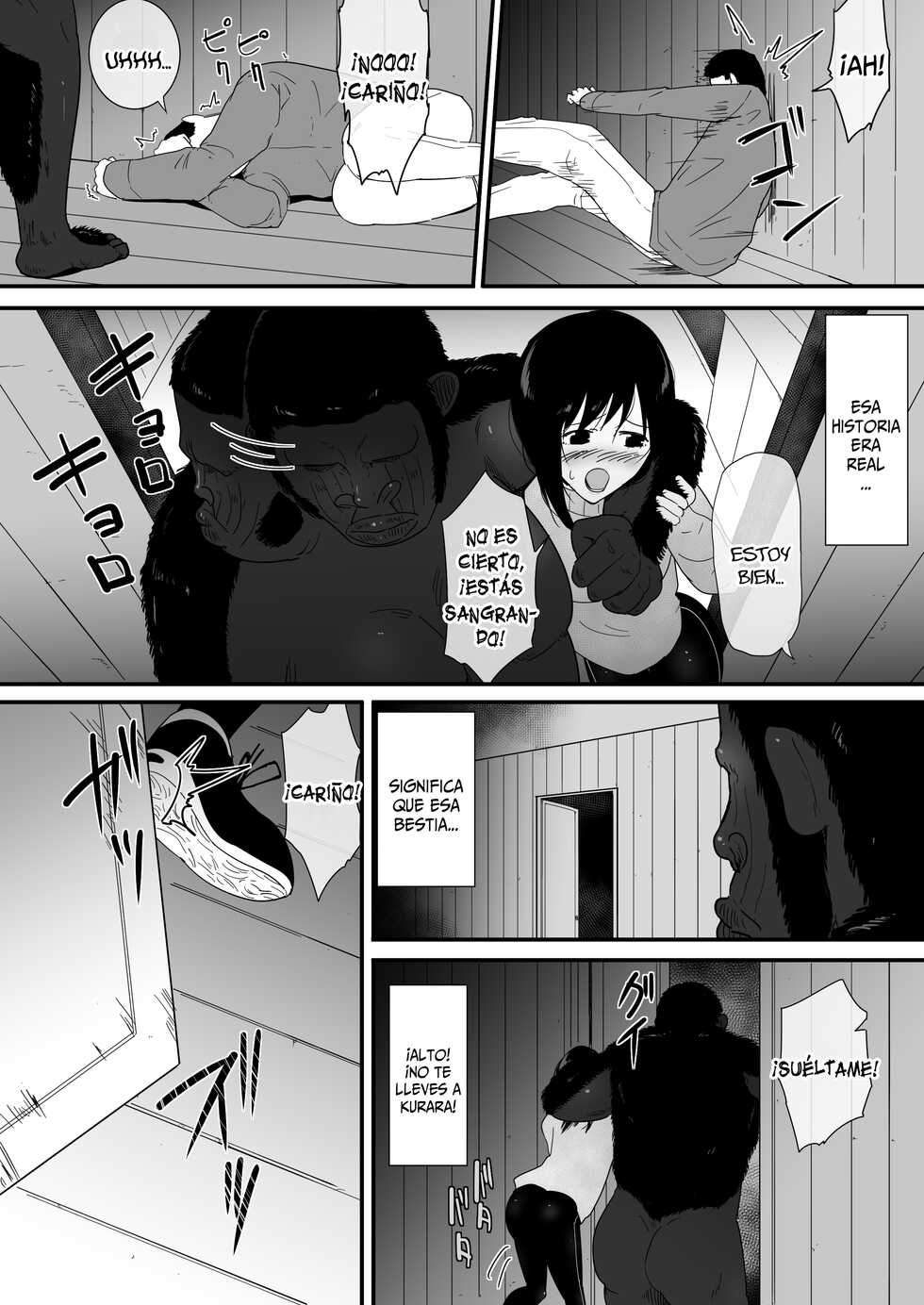 [Flare] Mesu ga Fusoku Shita Mori de wa Ningen no Mesu ga Osowareru [Spanish] [Lanerte] - Page 28