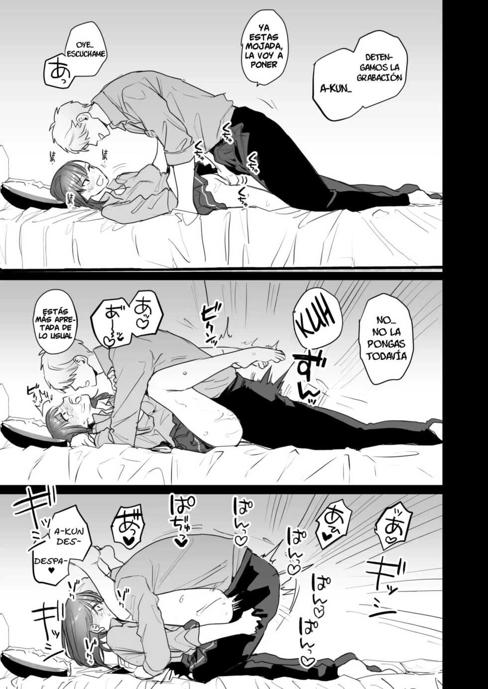 [Syuntyu (Oniben Katze)] Ubu -Kanketsu Hen- ~Kichiku Kareshi to Honki Sex~ | Sexo serio con mi novio bruto [Spanish] [Digital] - Page 12