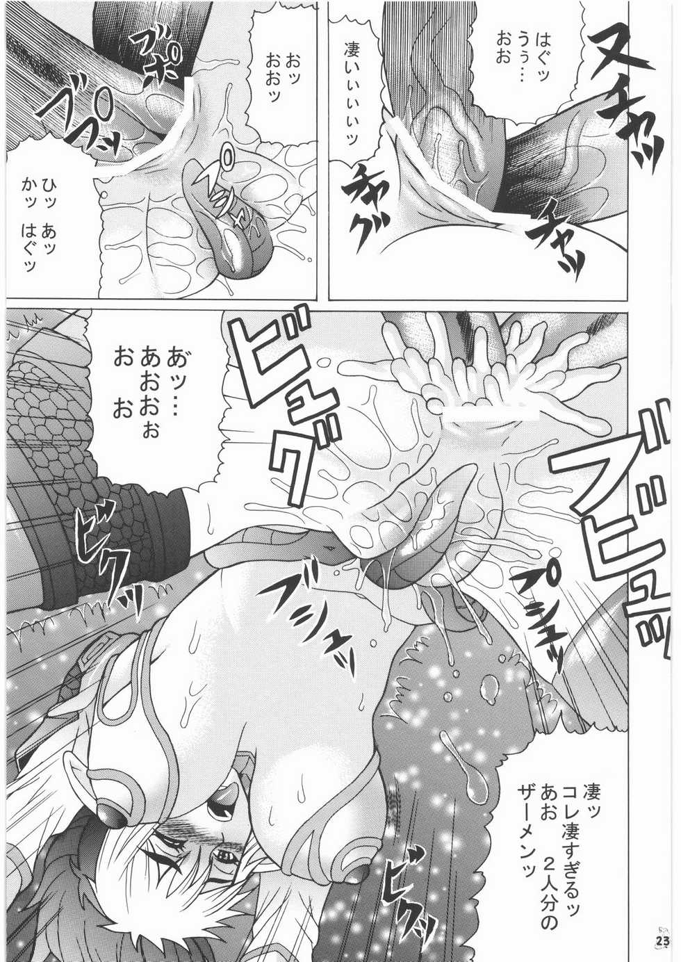 (C72) [Tsurikichi Doumei (Hiraizumi Kou)] Moshimo Echidna to Okarerunaraba (Queen's Blade) - Page 22