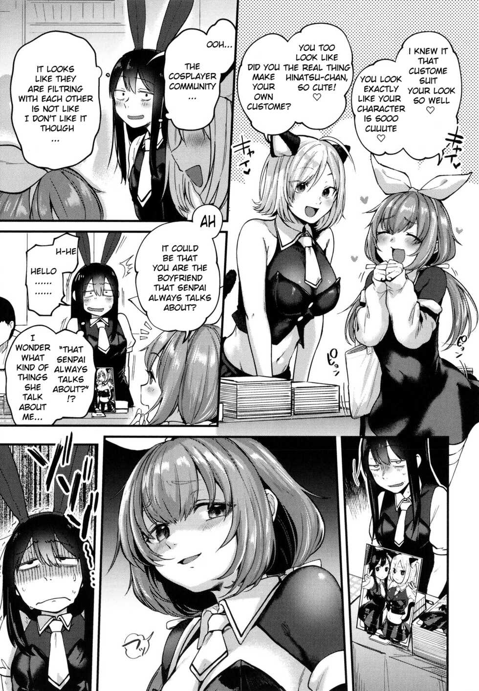 [Gosaiji] Doujin Sakka wa After 3P no Yume o Miru ka | Do Doujin Artists Dream of Having a Cosplayer Threesome? (Doujin Sakka wa Cosplay Ecchi no Yume o Miru ka) [English] [Nataniel] - Page 3