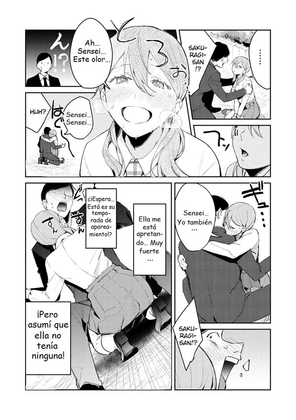 [Panchira Steak] Hatsujo Approach 2-wa (Yuwaku Mille-Feuille) [Spanish] [Digital] - Page 7