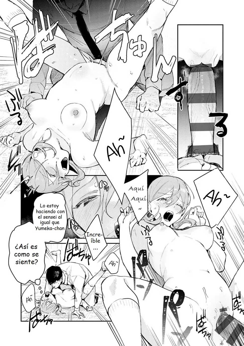 [Panchira Steak] Hatsujo Approach 2-wa (Yuwaku Mille-Feuille) [Spanish] [Digital] - Page 17