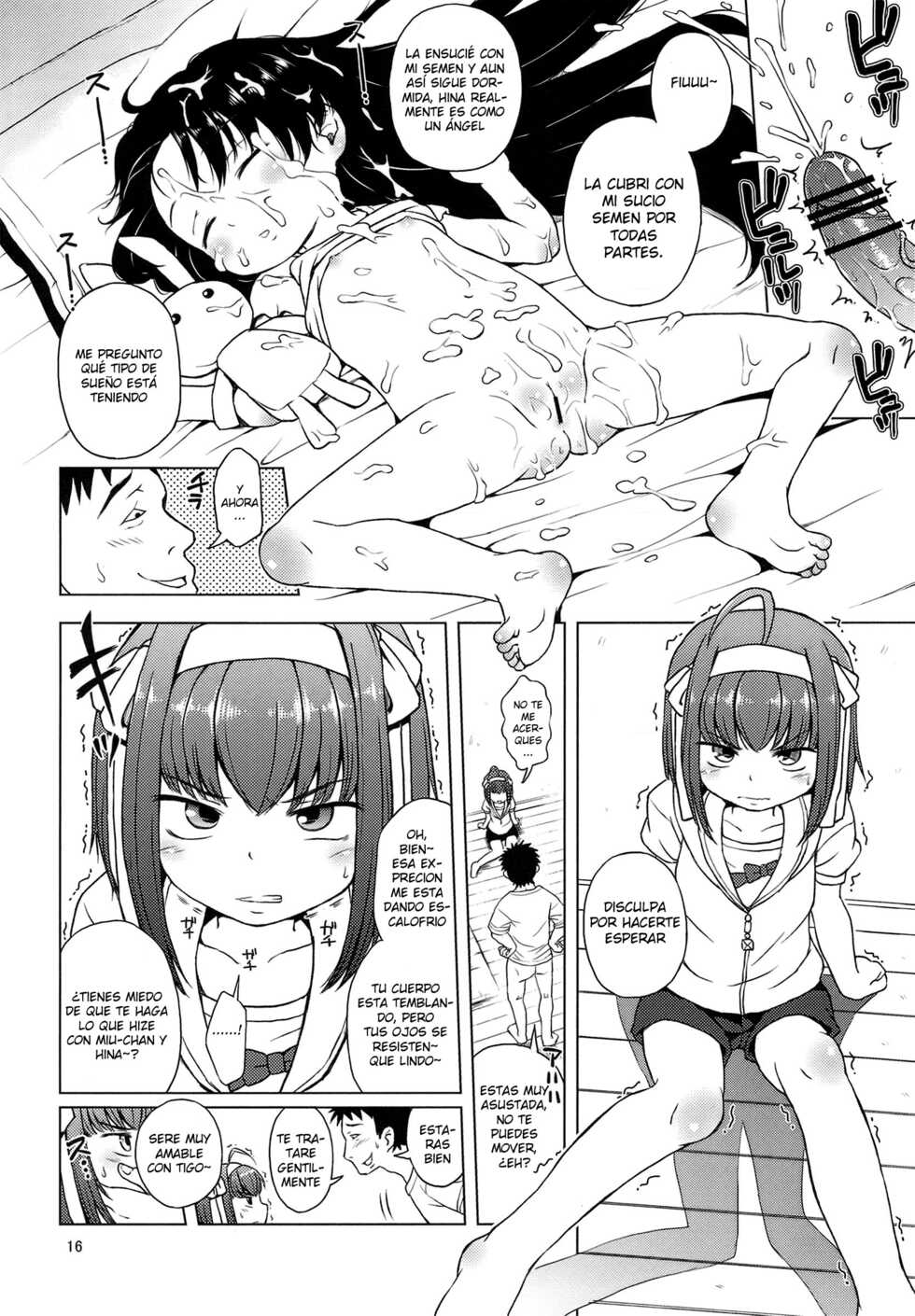 (C82) [Hitsuji Drill (Ponpon Itai)] Oitan Dae? (Papa no Iu Koto wo Kikinasai!) [Spanish] - Page 17