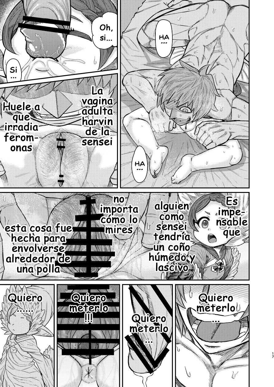 [Sakeitiba (Shake)] Sensei ga Shasei o Tetsudatte kureru Hon (Granblue Fantasy) [Spanish] [Digital] - Page 16