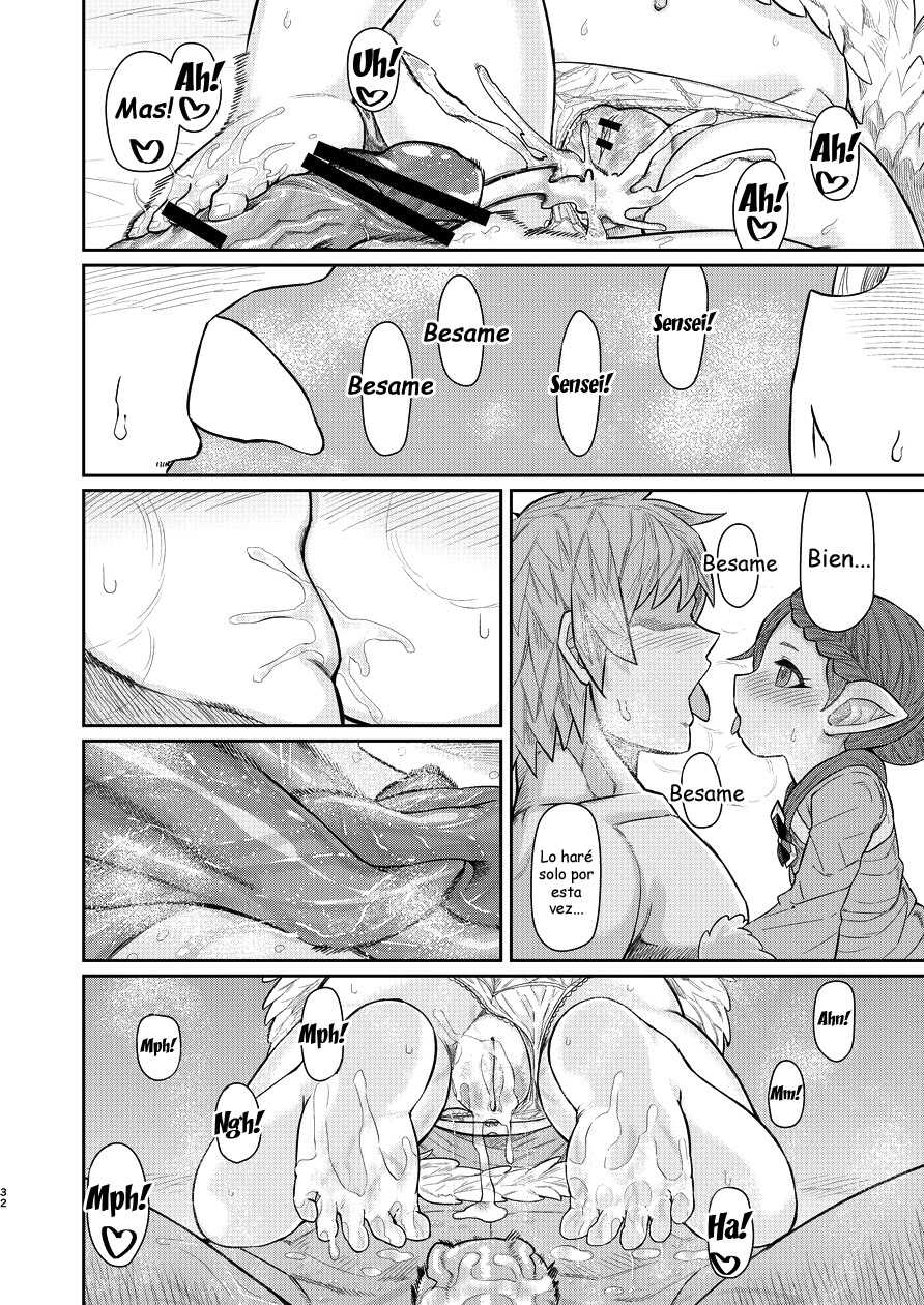 [Sakeitiba (Shake)] Sensei ga Shasei o Tetsudatte kureru Hon (Granblue Fantasy) [Spanish] [Digital] - Page 31