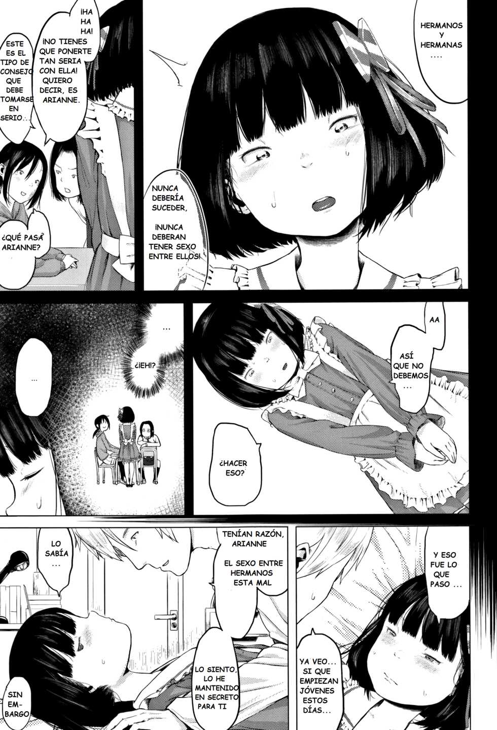 [Holiday Yasumi] Arianne no Kazoku Yuugi (Watashi-tachi no Seiai Hakusho) [Spanish] - Page 3