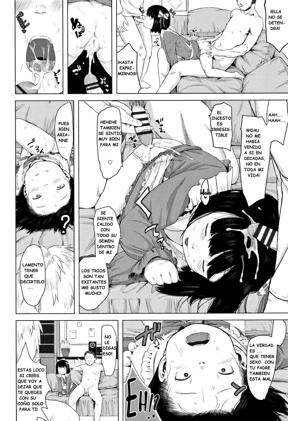 [Holiday Yasumi] Arianne no Kazoku Yuugi (Watashi-tachi no Seiai Hakusho) [Spanish] - Page 14