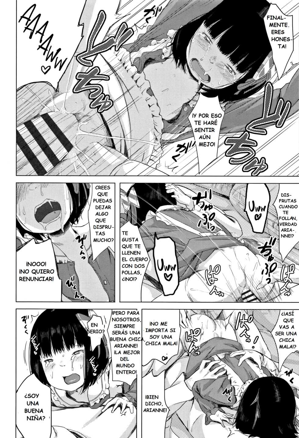[Holiday Yasumi] Arianne no Kazoku Yuugi (Watashi-tachi no Seiai Hakusho) [Spanish] - Page 20