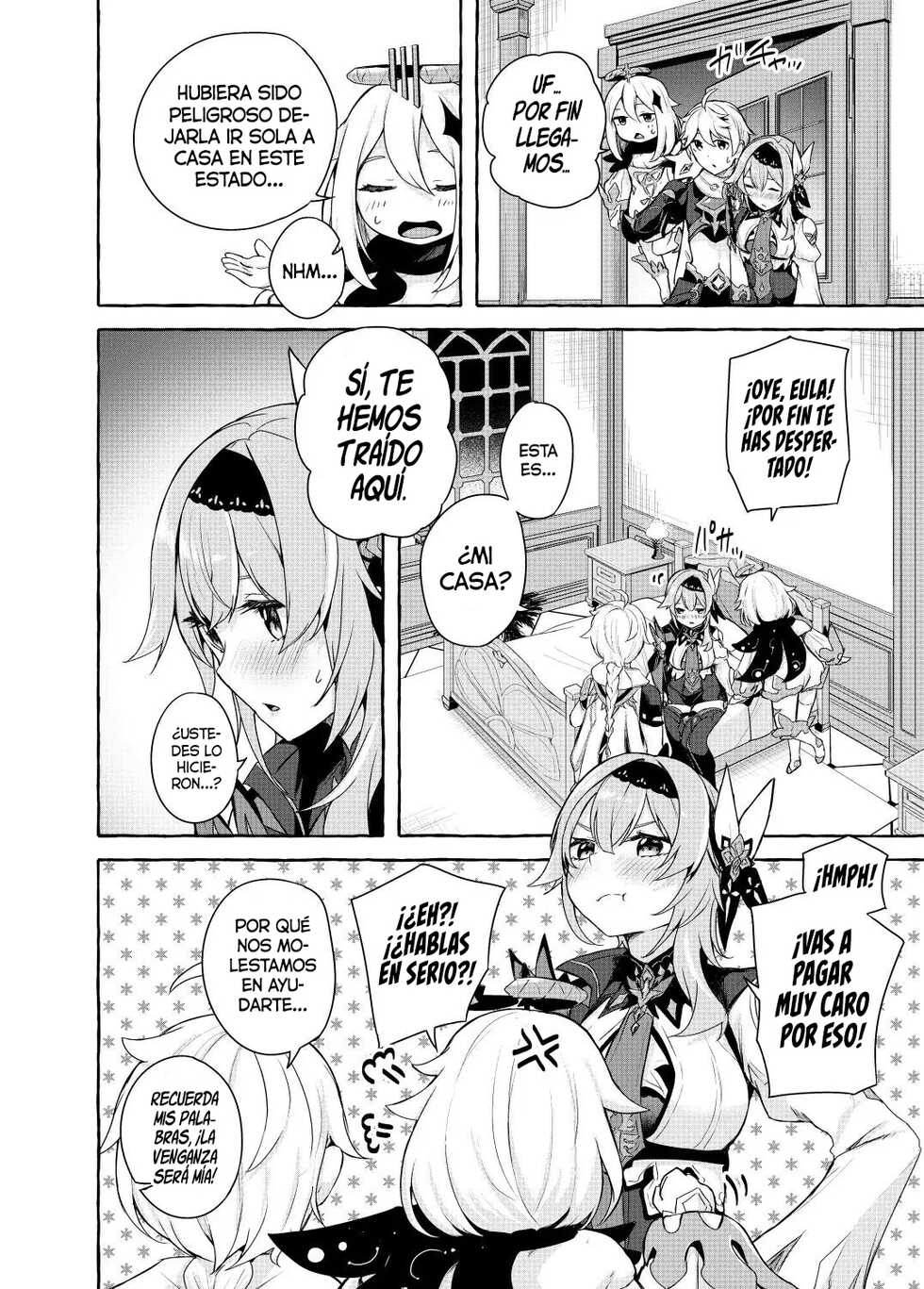 (C100) [Sawaraya Shoten (Sahara Gensei)] Eula no Youkai Hannou | Eula's Melting Reaction (Genshin Impact) [Spanish] - Page 6