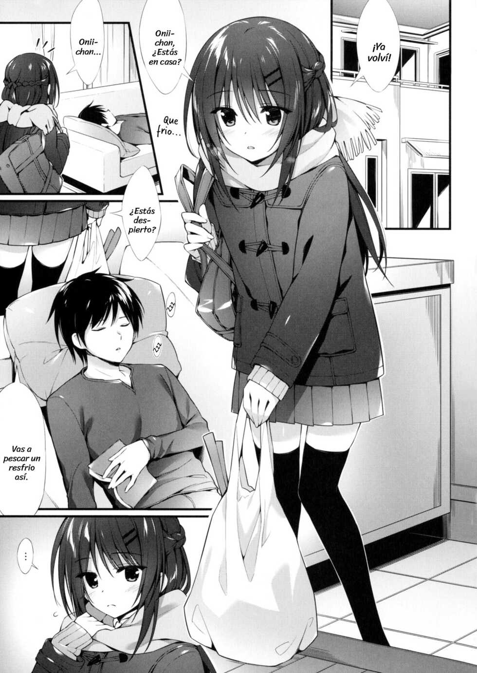 (C91) [P:P (Oryou)] Boku wa Imouto to Tsukiaenai. | No Puedo Salir con mi Hermana Menor [Spanish] [Melytrap Scans] - Page 3