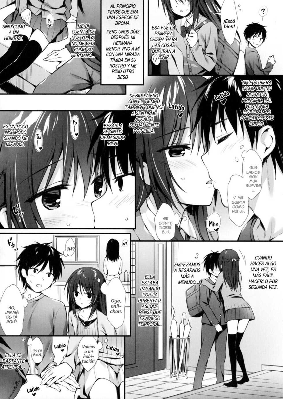 (C91) [P:P (Oryou)] Boku wa Imouto to Tsukiaenai. | No Puedo Salir con mi Hermana Menor [Spanish] [Melytrap Scans] - Page 7