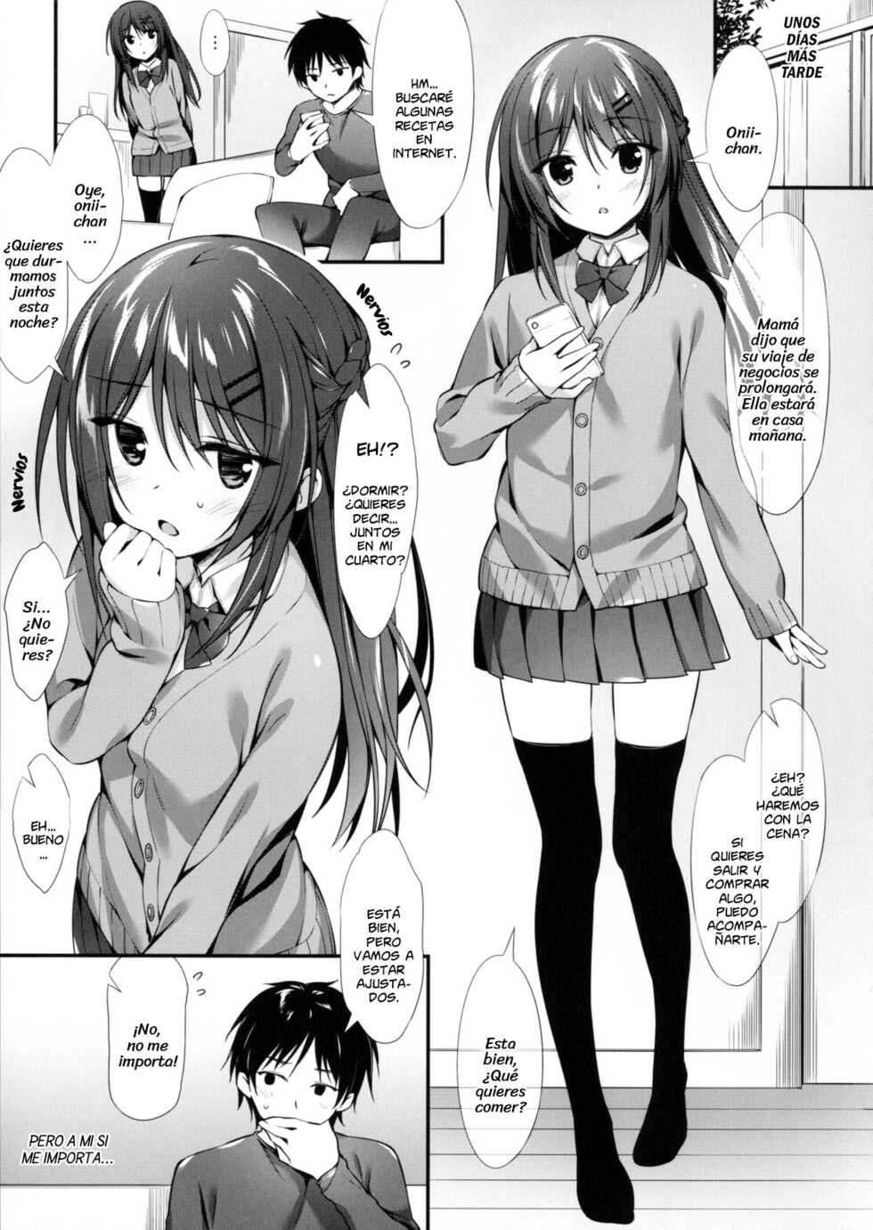 (C91) [P:P (Oryou)] Boku wa Imouto to Tsukiaenai. | No Puedo Salir con mi Hermana Menor [Spanish] [Melytrap Scans] - Page 9