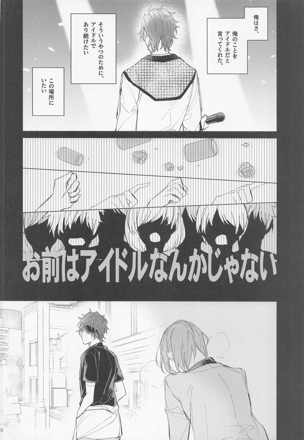 (SUPER brilliant days 2022) [Kosai (Haru)] Dandori no Zenbu Kimatteru xxx nante Kimochi Yoku nee Darou ga (Ensemble Stars!) - Page 30